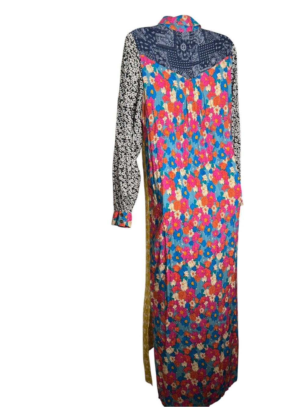 Natural Life Esme Floral Button Down Shirt Dress - Picture 7 of 9